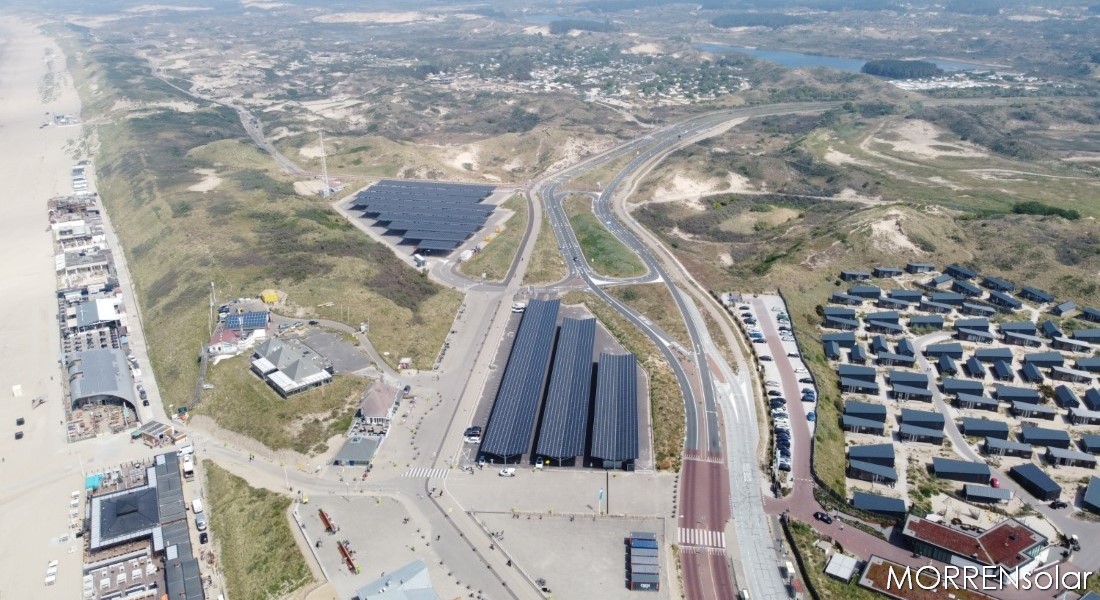 MORRENsolar solar parking Bloemendaal